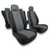 Sada univerzálních autopotahů určených pro Mitsubishi Outlander I, II, III (2001-2022) - X.R-G2