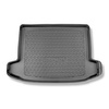 Rohož do zavazadlového prostoru pro: Hyundai Tucson III NX4 SUV (12.2020-....) - horní zavazadlový prostor; pohyblivá podlaha v nejvyšší poloze; pravý odnímatelný výklenek u modelů s subwooferu; také pro Hybrid