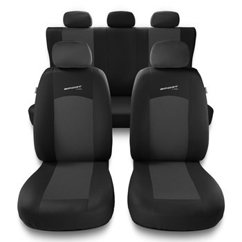 Sada univerzálních autopotahů určených pro Toyota Yaris I, II, III, IV (1999-...