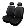 Potahy šité na míru pro Volkswagen Caddy III Cargo (2004-2015) pouze přední sedadla - návleky na autosedadla - černá