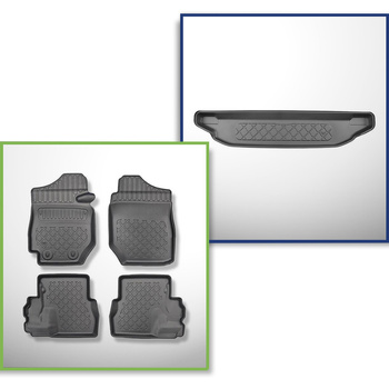 Sada rohož do zavazadlového prostoru a autokoberečky TPE na míru do: Suzuki Jimn