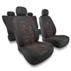 Sada univerzálních autopotahů určených pro Seat Leon I, II, III (1999-2019) - UNE-RD