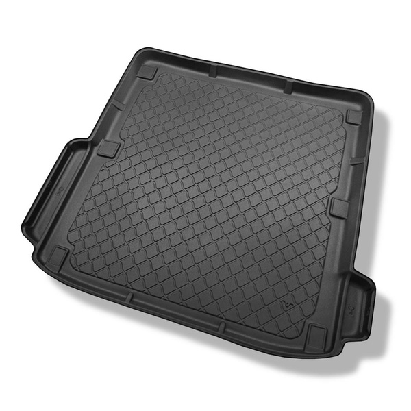 Sada rohož do zavazadlového prostoru a autokoberečky TPE na míru do: Mercedes-Benz Třída E W212 Kombi (2009-10.2016) - pro všechny modely (výklenky pro eventuální odstřihnutí)