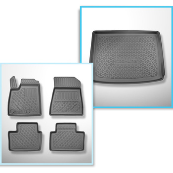 Sada rohož do zavazadlového prostoru a autokoberečky TPE PREMIUM na míru do: Ren