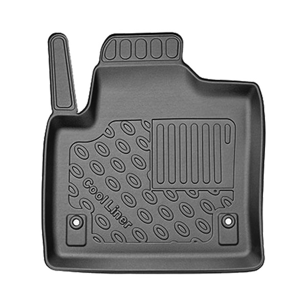 Sada rohož do zavazadlového prostoru a autokoberečky TPE PREMIUM na míru do: Land Rover Discovery Sport L550 SUV (2019-....) - 5/7 míst; třetí řada snížená; také pro modely s upevňujícími kolejnicemi; pravý odnímatelný výklenek; také Plug-in-Hybrid