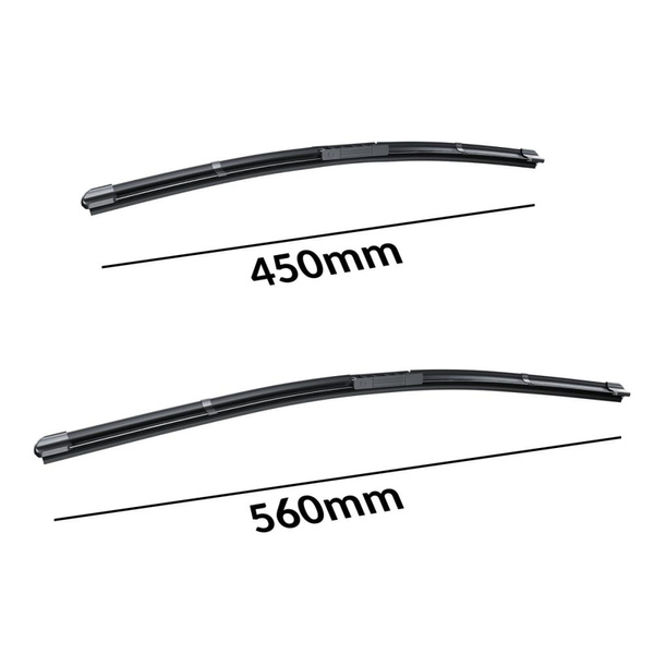 Automobilové stěrače na přední sklo pro Mazda CX-3 SUV (02.2015-2021) - listy ploché