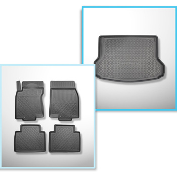 Sada rohož do zavazadlového prostoru a autokoberečky TPE PREMIUM na míru do: Nis