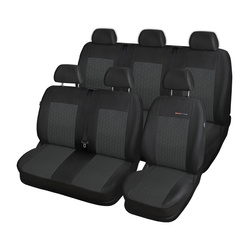 Potahy šité na míru pro Ford Transit VII Van (2013-2019) 6 místný - návleky na autosedadla - E1