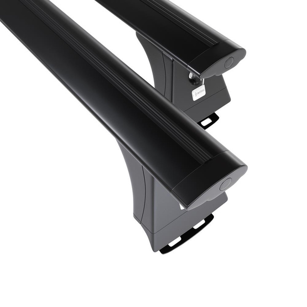 Základní nosič na střechu auta pro Honda CR-V SUV (2007-2011) - příčný nosič - černé střešní příčníky - montážní body - Hliník