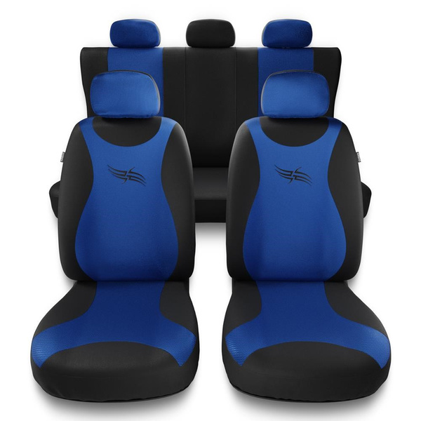 Sada univerzálních autopotahů určených pro Seat Toledo I, II, III, IV (1991-2018) - TR-BL