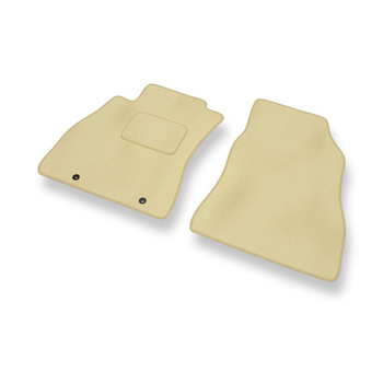 Velurové koberečky pro Nissan Pulsar Hatchback (2014-2018) - béžová