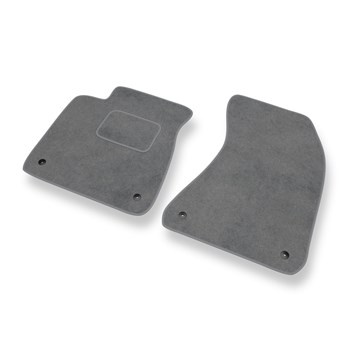 Velurové koberečky pro Audi A8 III D4 Limuzína (2010-2017) - šedá