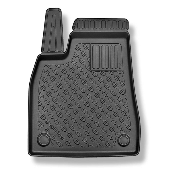 Sada rohož do zavazadlového prostoru a autokoberečky TPE PREMIUM na míru do: Tesla Model X SUV (10.2016-12.2020) - 6/7 míst; komplet přední části; přední zavazadlový prostor