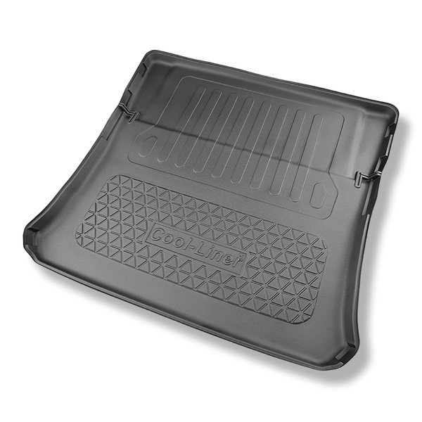 Rohož do zavazadlového prostoru pro: Mercedes-Benz EQS X296 SUV (12.2022-....) - 7 míst; třetí řada snížená