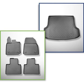 Sada rohož do zavazadlového prostoru a autokoberečky TPE na míru do: Lexus RX V 