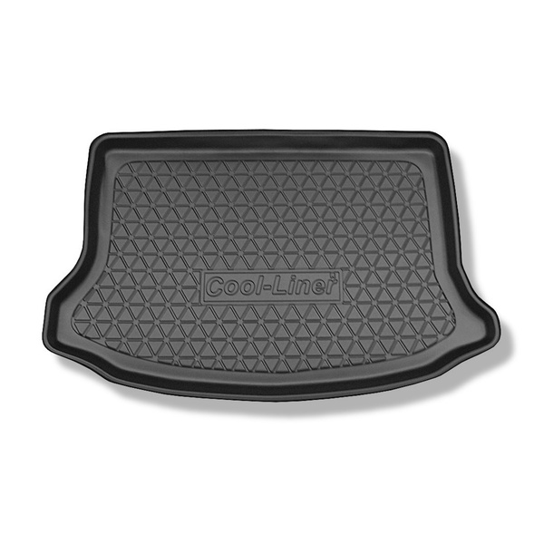 Rohož do zavazadlového prostoru pro: Volvo V40 II Hatchback (07.2012-07.2019) - spodní zavazadlový prostor; pro automobily bez dvojité podlahy v zavazadlovém prostoru
