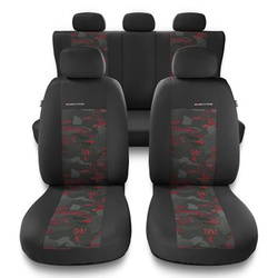 Sada univerzálních autopotahů určených pro Seat Ibiza II, III, IV, V (1993-....) - UNE-RD