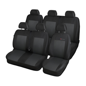 Potahy šité na míru pro Volkswagen Multivan T5 Van (2003-2015) na dvě řady sedad