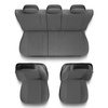Sada univerzálních autopotahů určených pro Volkswagen Passat B4, B5, B6, B7, B8, B9 (1993-....) - PG-2