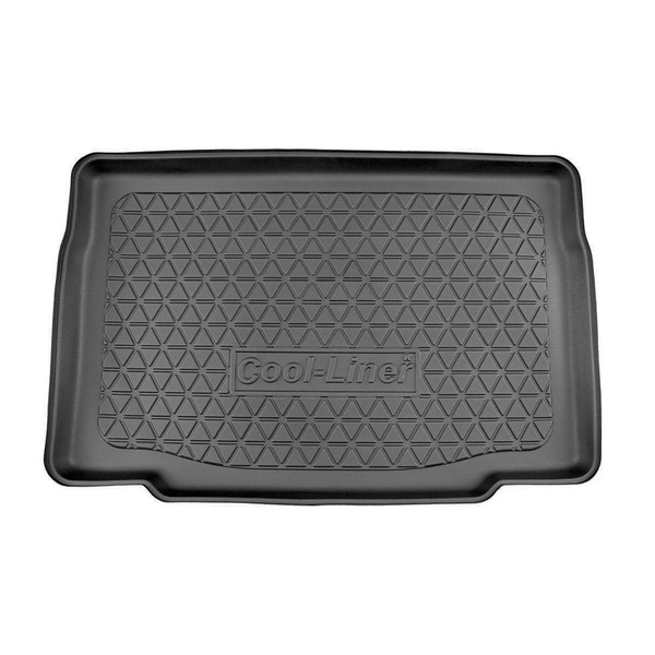 Rohož do zavazadlového prostoru pro: Mitsubishi Colt VII Hatchback (10.2023-....) - spodní zavazadlový prostor; pro automobily bez dvojité podlahy v zavazadlovém prostoru