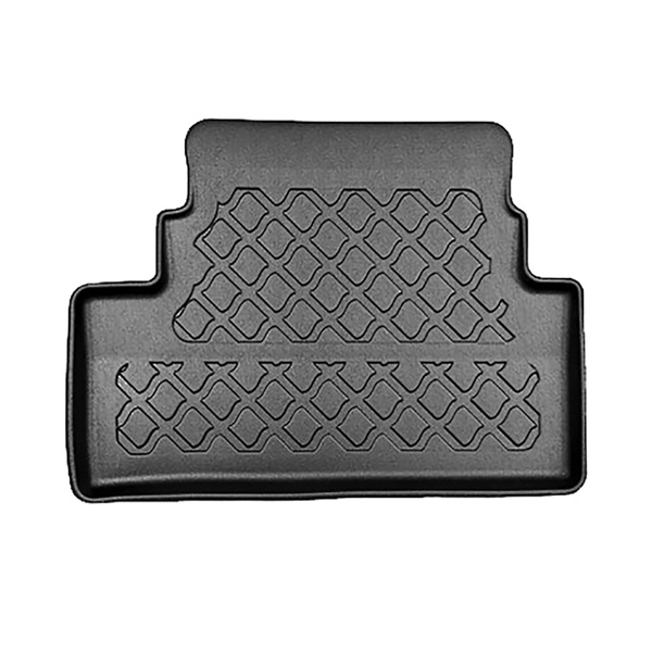 Sada rohož do zavazadlového prostoru a autokoberečky TPE na míru do: Opel Grandland X SUV (10.2017-2021) - horní zavazadlový prostor (stejná prahová hodnota zatížení); pohyblivá podlaha v nejvyšší poloze; ne pro hybridní verzi; bez Hi-Fi-System FOCAL