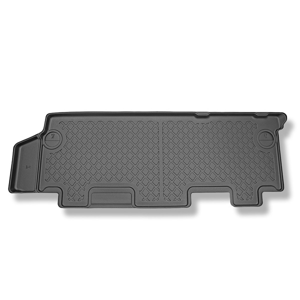 Koberčky TPE pro Volkswagen Transporter T5, T6, T6.1 Van (2003-2024) - plná zadní část 2. řada (T - 2. řada)