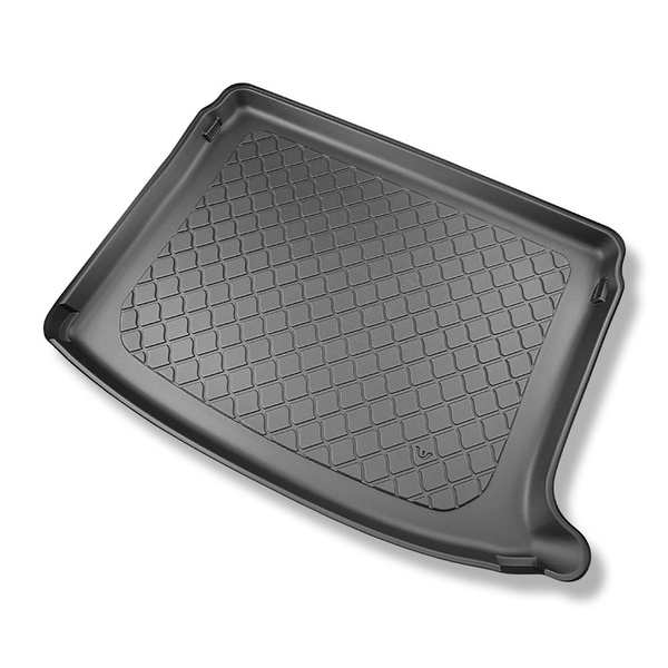 Sada rohož do zavazadlového prostoru a autokoberečky TPE na míru do: Volkswagen Taigo SUV (09.2021-....) - horní zavazadlový prostor; pohyblivá podlaha v nejvyšší poloze