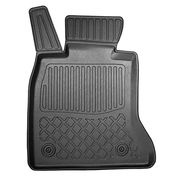 Sada rohož do zavazadlového prostoru a autokoberečky TPE na míru do: BMW Řada 5 F11 Touring (06.2010-2013) - bez X-drive; vzdálenost mezi kolejnicemi předních sedadel (zezadu) 415 mm