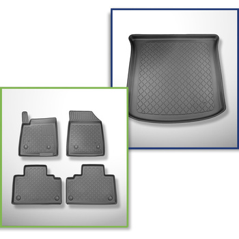 Sada rohož do zavazadlového prostoru a autokoberečky TPE na míru do: Maxus Mifa 