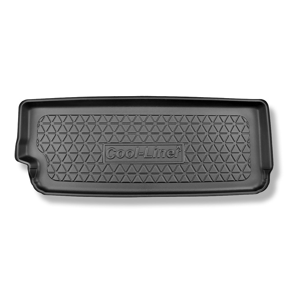 Rohož do zavazadlového prostoru pro: Tesla Model X SUV (10.2016-12.2020) - 6/7 míst; na prostor za třetí řadou sedadel