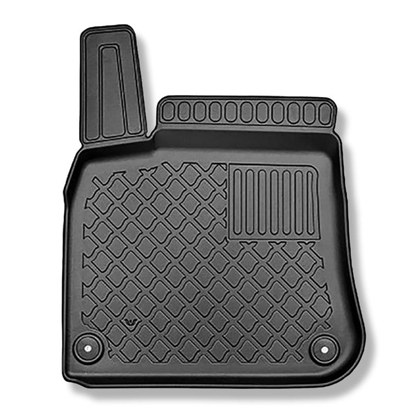 Sada rohož do zavazadlového prostoru a autokoberečky TPE na míru do: Volkswagen Touareg III SUV (07.2018-2023) - také pro modely s upevňujícími kolejnicemi