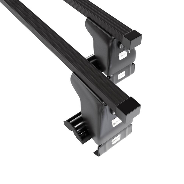 Základní nosič na střechu auta pro Toyota Tacoma Pick-Up (2005-2015) - příčný nosič - černé střešní příčníky - bez montážních prvků - Ocel