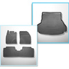 Sada rohož do zavazadlového prostoru a autokoberečky TPE PREMIUM na míru do: Toyota Avensis III Sedan (01.2009-08.2018)