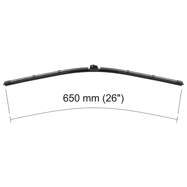 Automobilový stěrač na přední sklo pro Toyota Aygo II Hatchback (05.2014-2021) - list ploché