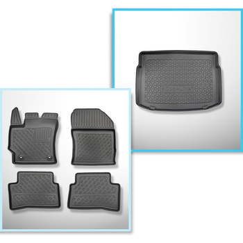 Sada rohož do zavazadlového prostoru a autokoberečky TPE PREMIUM na míru do: Toy