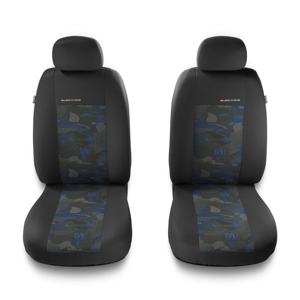 Sada univerzálních autopotahů určených pro Peugeot 206 (1998-2012) - 2UNE-BL