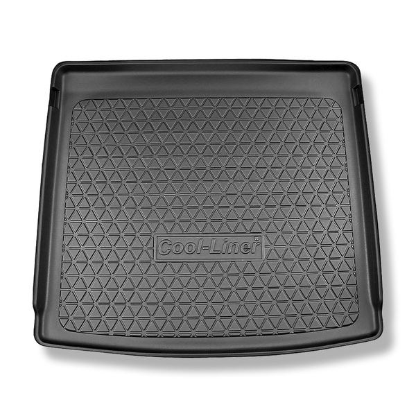 Rohož do zavazadlového prostoru pro: Mercedes-Benz GLE V167 SUV (11.2018-....) - 5/7 míst; třetí řada snížená; také Plug-in-Hybrid; pouze nepohyblivé lavicové sedadlo