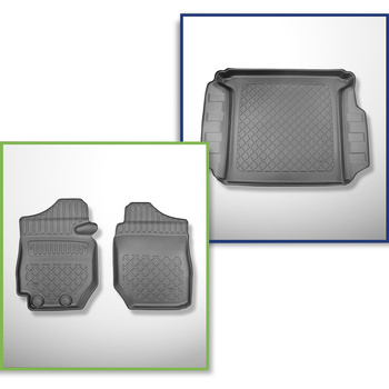 Sada rohož do zavazadlového prostoru a autokoberečky TPE na míru do: Suzuki Jimn