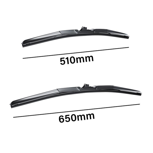 Automobilové stěrače na přední sklo pro Peugeot 406 Kupé (03.1997-02.2005) - listy hybridní