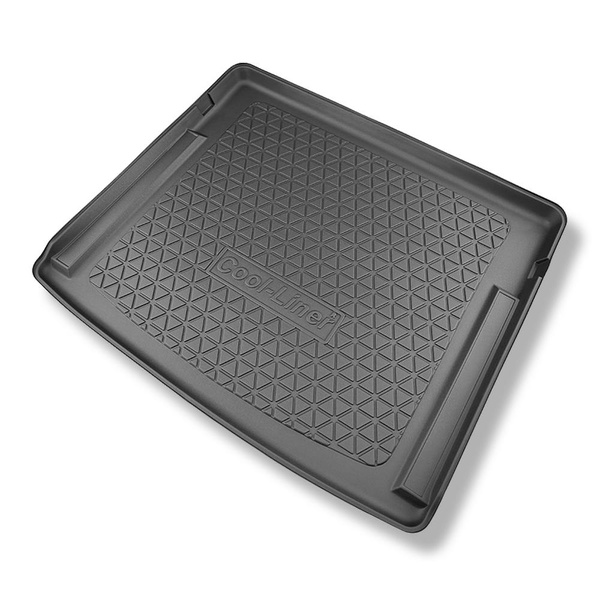 Sada rohož do zavazadlového prostoru a autokoberečky TPE PREMIUM na míru do: Nissan Ariya SUV (09.2022-....) - horní zavazadlový prostor; pohyblivá podlaha v nejvyšší poloze; také pro modely s upevňujícími kolejnicemi