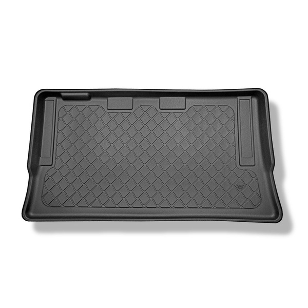Rohož do zavazadlového prostoru pro: Mercedes-Benz EQV 300 Van (10.2020-....) - dlouhá verze (rozvor náprav 3.200 mm; délka auta 5.140 mm); za třetí řadou sedadel; bez odděleného zavazadlového prostoru