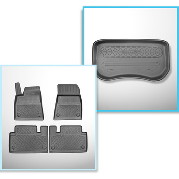 Sada rohož do zavazadlového prostoru a autokoberečky TPE PREMIUM na míru do: Tes