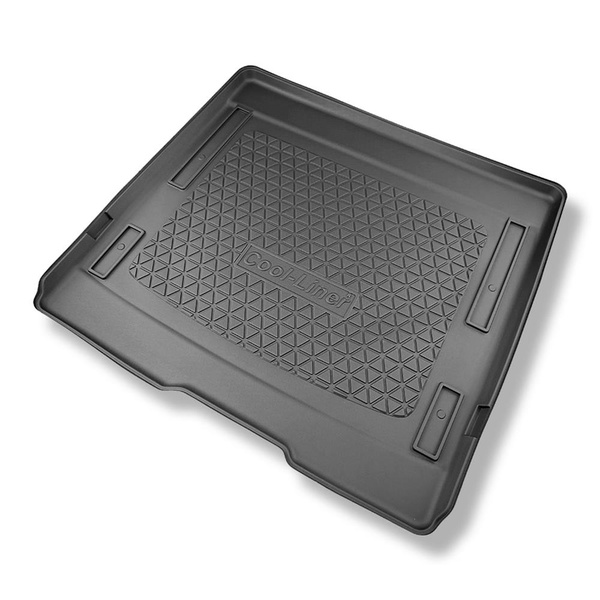 Sada rohož do zavazadlového prostoru a autokoberečky TPE PREMIUM na míru do: Volkswagen ID. Buzz Van (05.2022-....) - II. řada; 5 míst; Krátký rozvor náprav; také s deskou Multi-flex