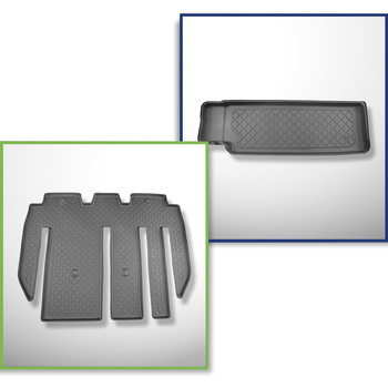 Sada rohož do zavazadlového prostoru a autokoberečky TPE na míru do: Tesla Model