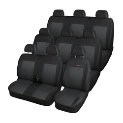 Potahy šité na míru pro Ford Transit VII Van (2013-2019) 9 místný - návleky na autosedadla - E3
