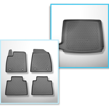 Sada rohož do zavazadlového prostoru a autokoberečky TPE PREMIUM na míru do: MG 