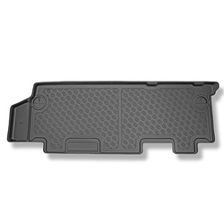 Koberčky TPE pro Volkswagen Transporter T5, T6, T6.1 Van (2003-2024) - plná zadní část 2. řada (T - 2. řada)