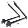 Držák lyží na střešní nosič - Ski rack M-7703s - stříbro - až 3 páry lyží nebo 2 snowboardy