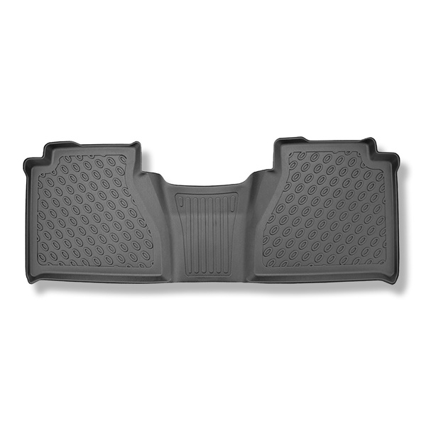 Koberčky TPE pro Mercedes-Benz Třída X 470 Pick-Up (11.2017-....) - bez hasícího přístroje na straně spolujezdce