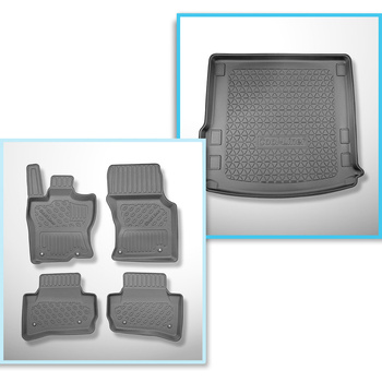 Sada rohož do zavazadlového prostoru a autokoberečky TPE PREMIUM na míru do: Lan